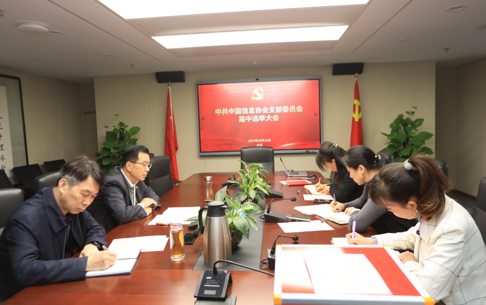 中國(guó)信息協(xié)會(huì)黨支部完成屆中調(diào)整書(shū)記選舉   王金平同志當(dāng)選新任書(shū)記